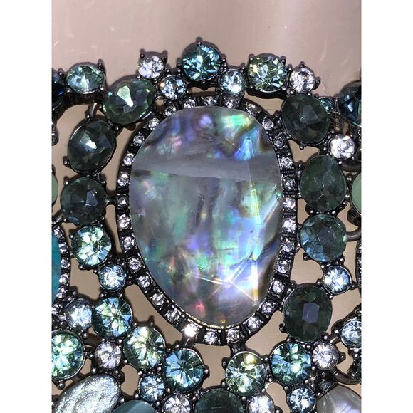 CHLOE + ISABEL lagoon dreams multi-stone statement bib necklace - N149 - Picture 4 of 5